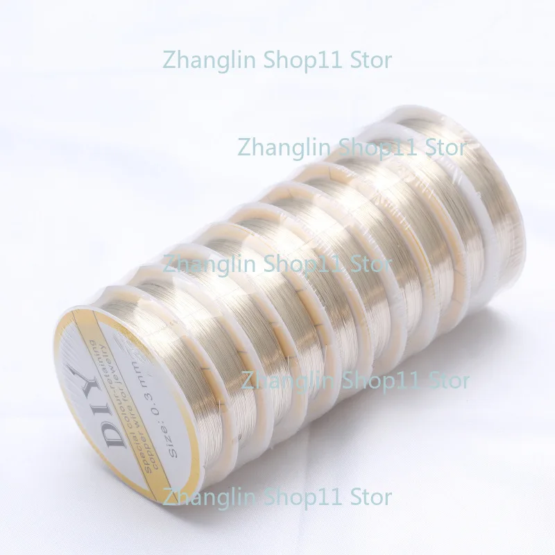 Cable de cobre dorado 0,2-1,0 mm para bisutería y abalorios - imagen 2