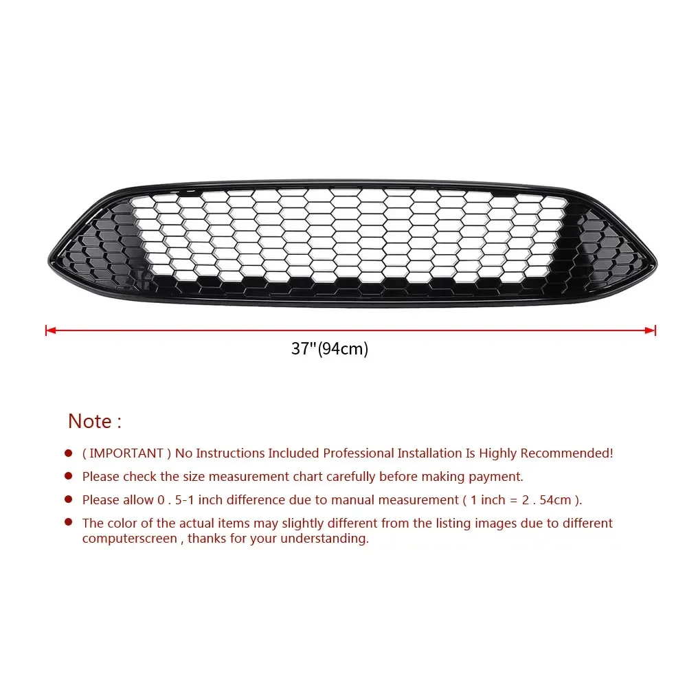 Detalle cercano de la textura y acabado de la rejilla en ABS negro