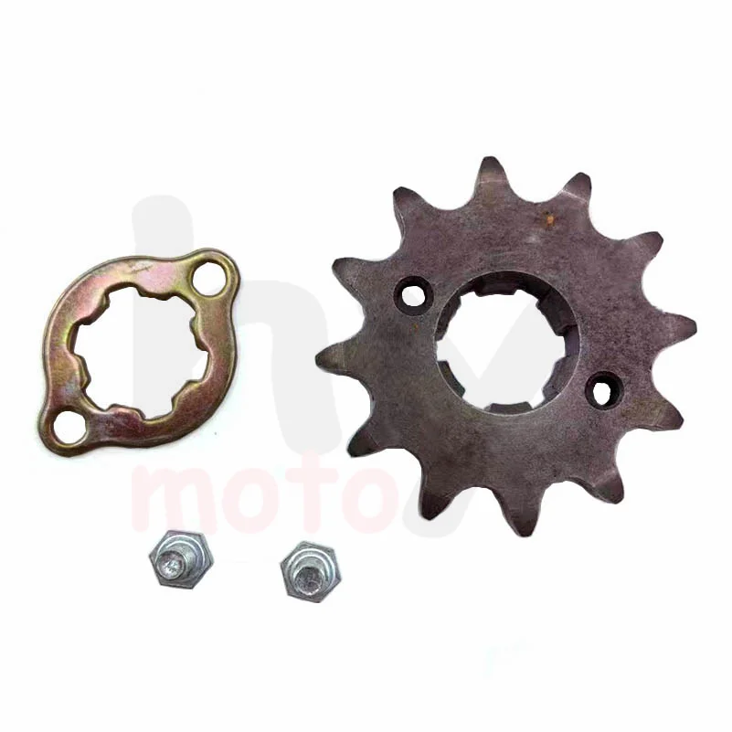 Piñón 12T transmisión GY6 para ATV/UTV Go Kart 150-200cc - imagen 2