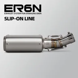 Escape Slip-On Para Kawasaki Versys 650 ER6N ER6F 2015-2023