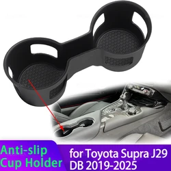 Organizador antideslizante con portavasos para Toyota Supra J29