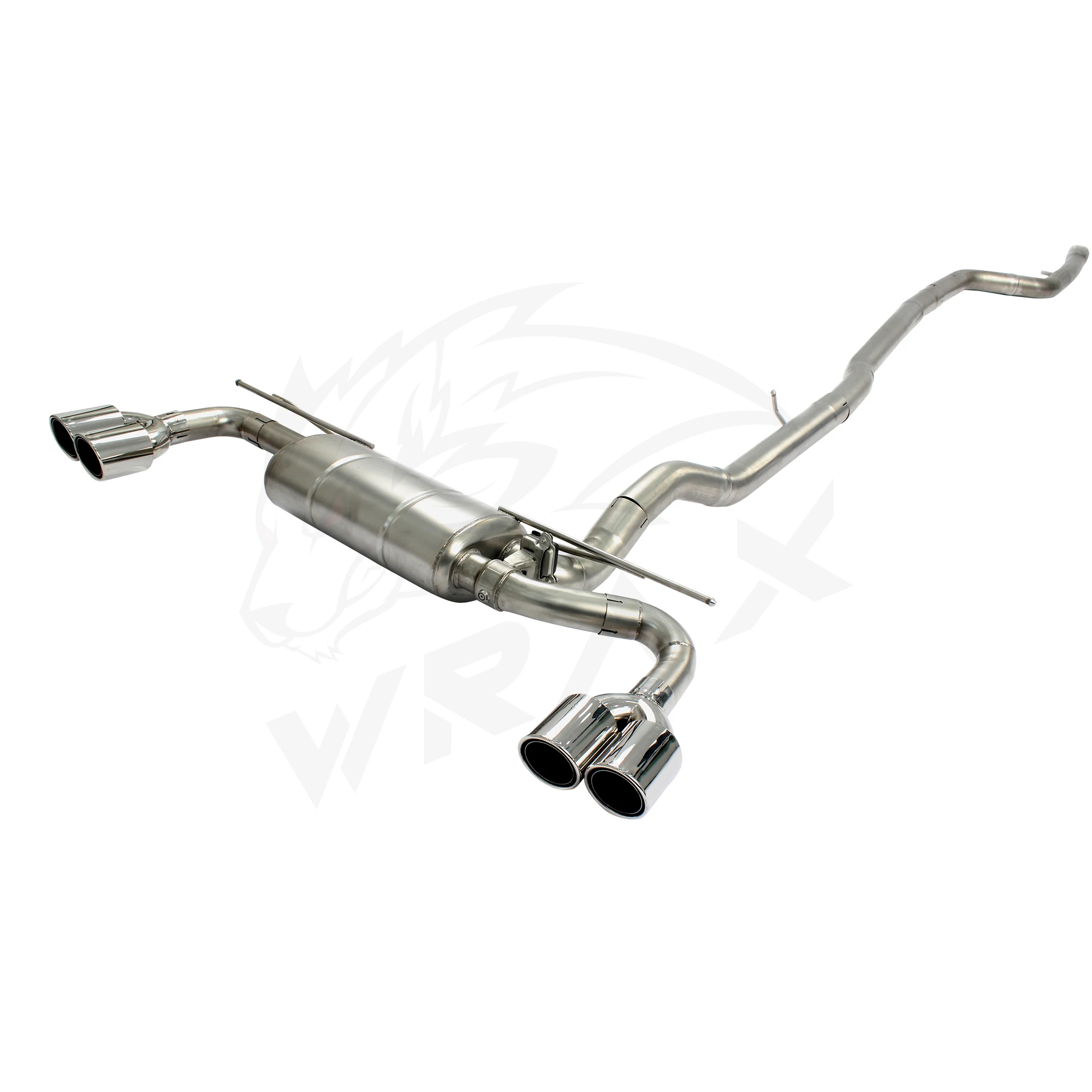 Tubos de escape Catback acero inoxidable 304 BMW 5 G38 con válvula - imagen 4