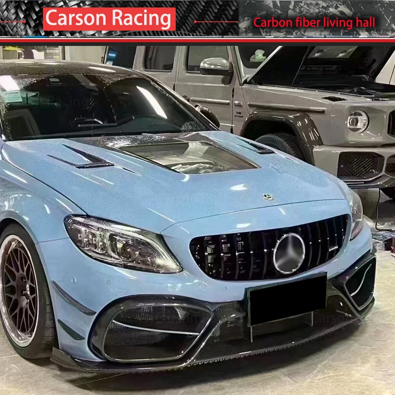 Parachoques fibra de carbono IMP Mercedes Clase C W205 Coupe - imagen 4