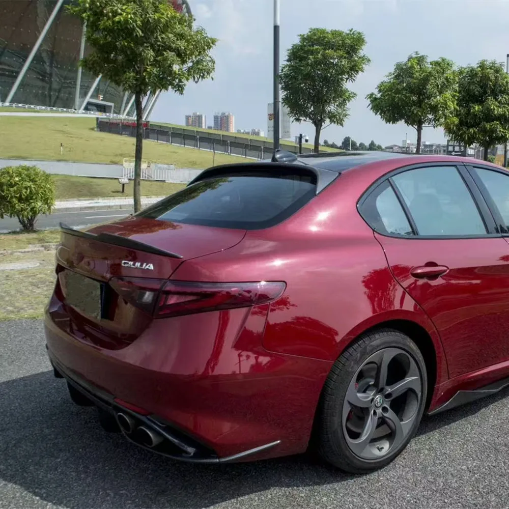 Alerón trasero de fibra de carbono para Alfa Romeo Giulia 2015+ - imagen 5