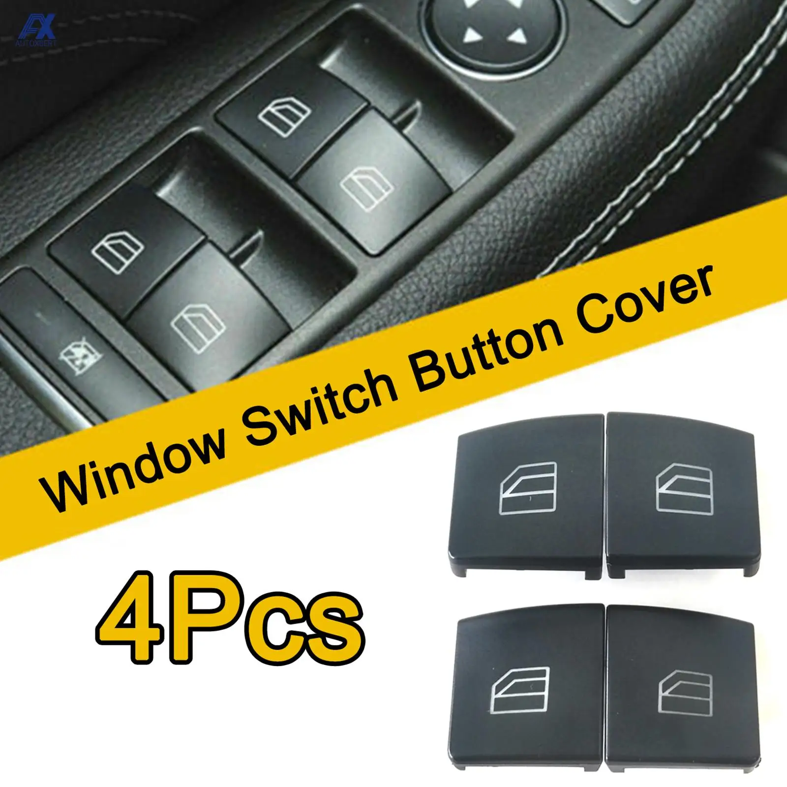 Mercedes-Benz Tapa interruptor elevalunas para Clase E A B