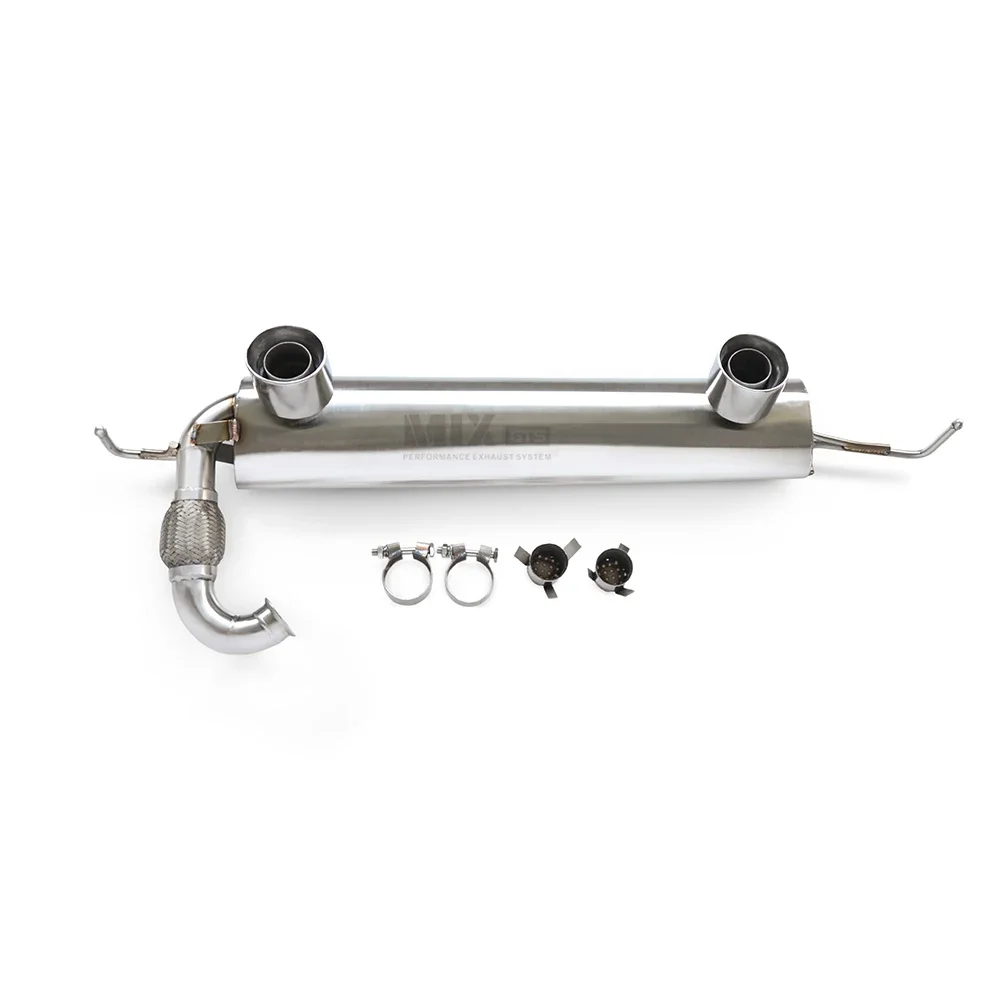 Detalle del componente de escape para Smart W453