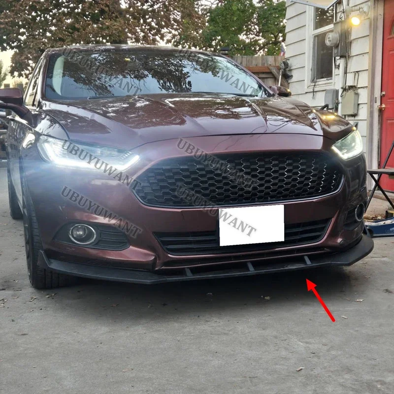 Alerones delanteros Ford Fusion/Mondeo 2013-2016 divisor parachoques - imagen 4