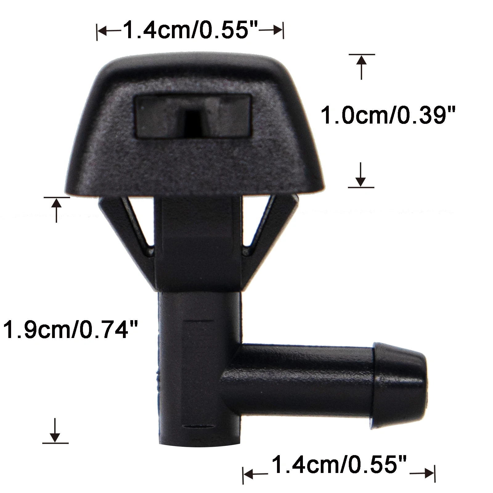 Boquilla de limpiaparabrisas a chorro para Volvo S60, V70 y XC70 - imagen 3