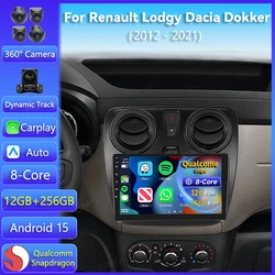 Autoradio Android Renault Lodgy Dacia Dokker 2DIN 2012-2021