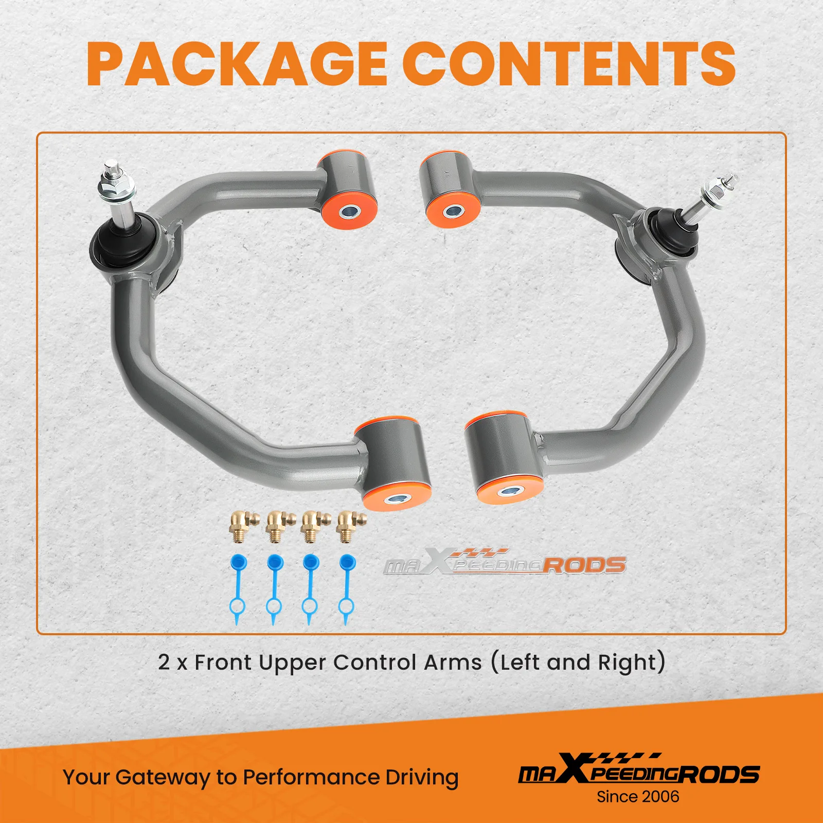 Kit brazos superiores delanteros elevación 2-4 – Ford F-150 2004-2023 - imagen 2
