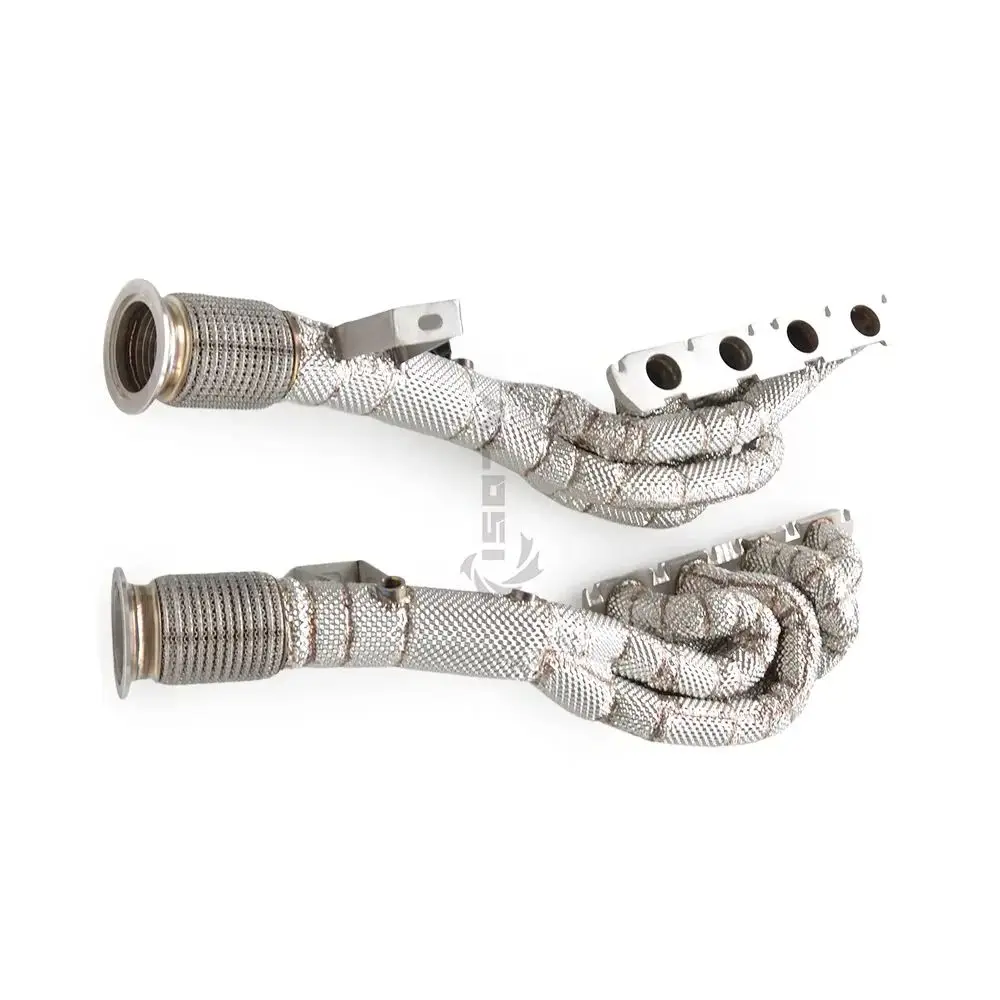 Bajante aislado acero inoxidable para Audi R8 V8 4.2 2008-2020
