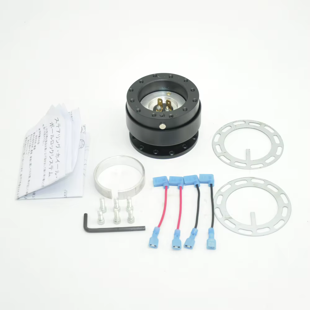 Adaptador universal de volante de liberación rápida de aluminio