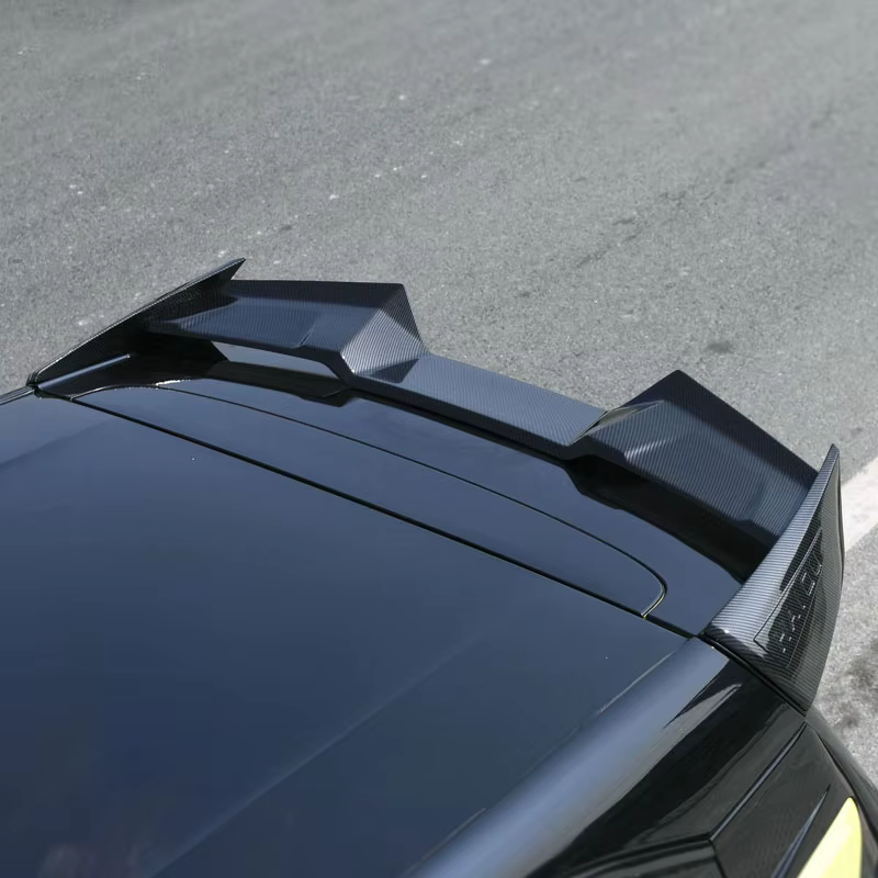 Alerón negro de pintura de carbono para BYD Dolphin Mini