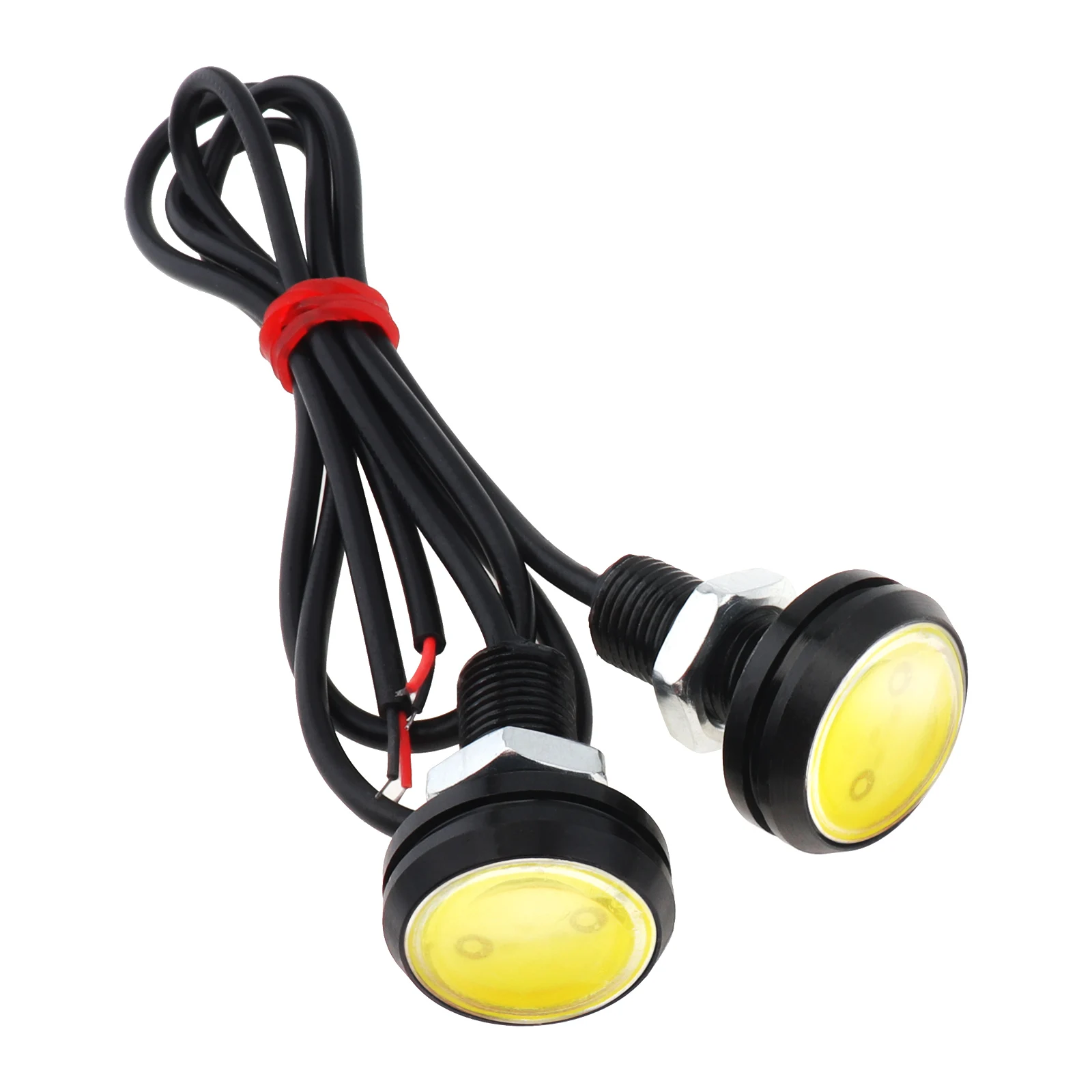 Luces diurnas LED DRL 22mm universales para coche - imagen 4