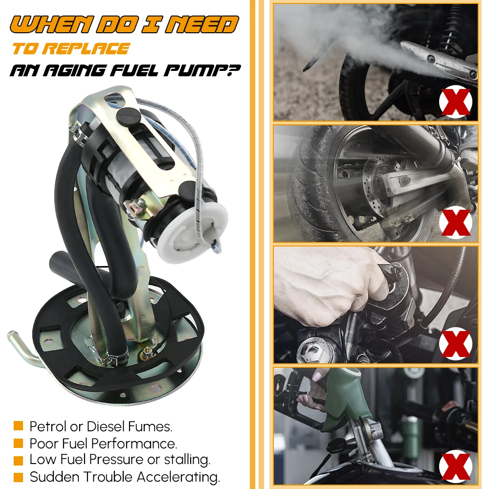 16700-MAF-000 Bomba de combustible para Honda Goldwing GL1500 1988-2000 - imagen 4