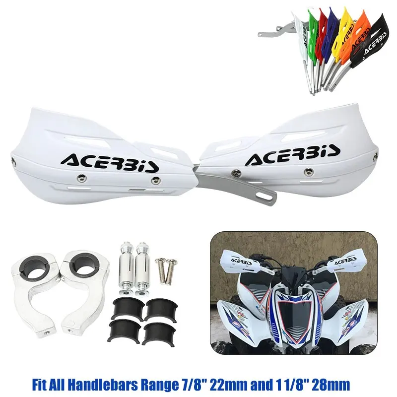 Guardamanos universal para moto de cross y enduro 22/28 mm