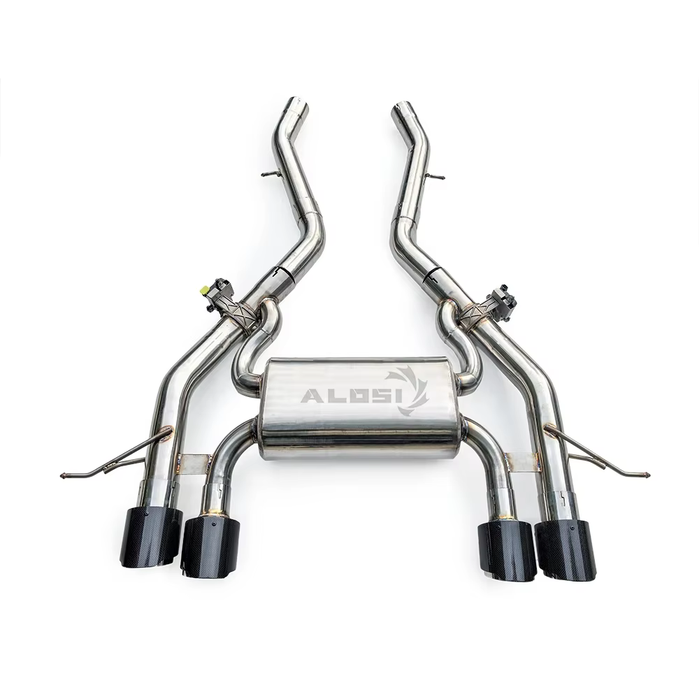 Sistema de escape de acero inoxidable para BMW