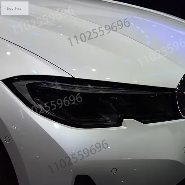 Película protectora faros TPU negra compatible BMW F30 F10 G30
