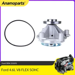 1255970 Bomba de agua con junta para Ford Lincoln Mercury 4.6 V8 SOHC