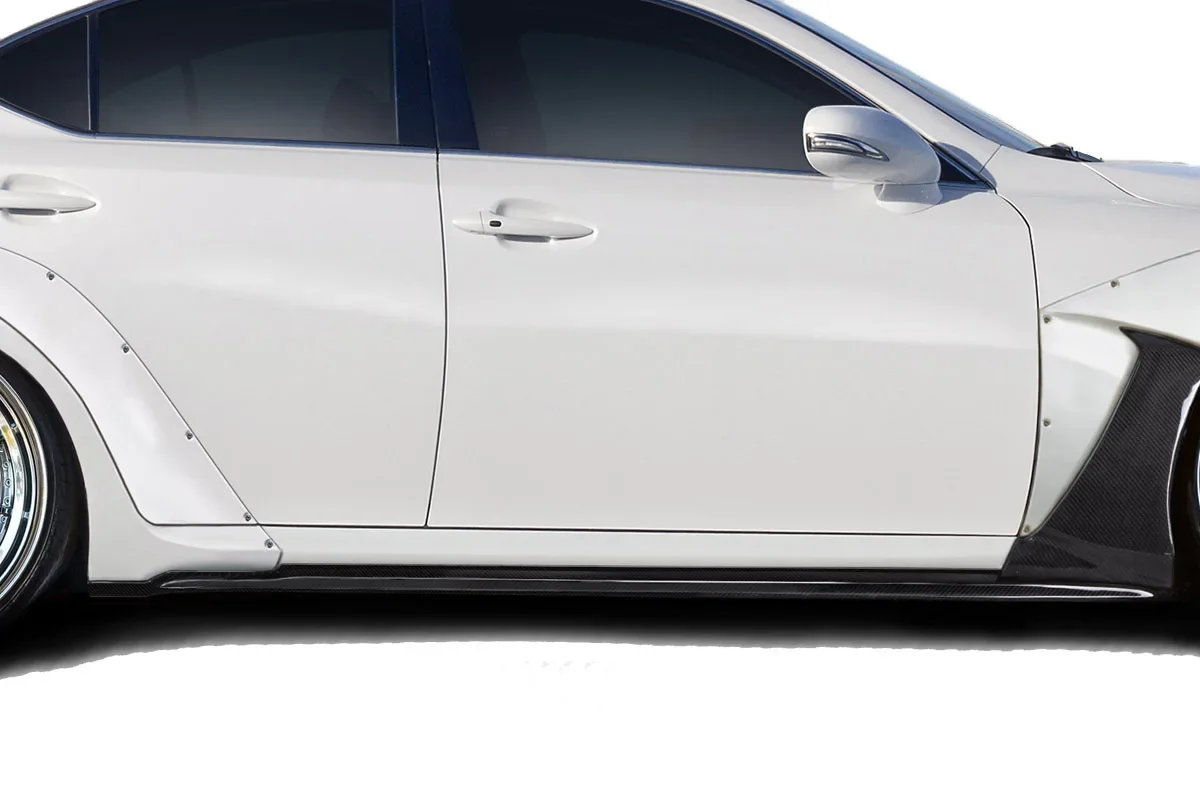 Faldas laterales carbono BRM para Lexus IS250 IS350 2006-2010 - imagen 2