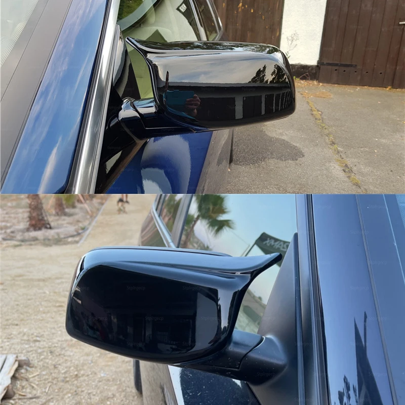 Tapas retrovisor carbono negro BMW Serie 5 E60 E61 E63 E64 2004-2008 - imagen 2