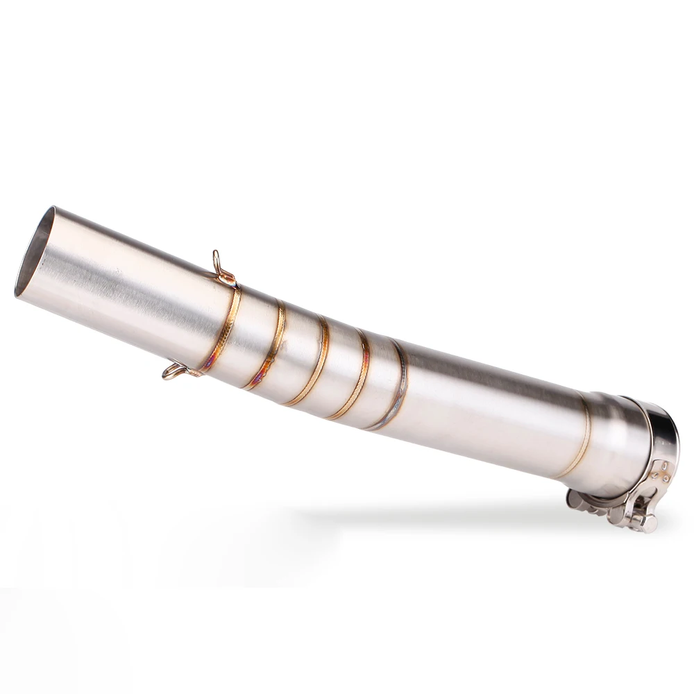 Tubo medio adaptador escape acero inoxidable 51mm Yamaha YZF-R6 98-05 - imagen 2
