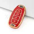 4 button red cover