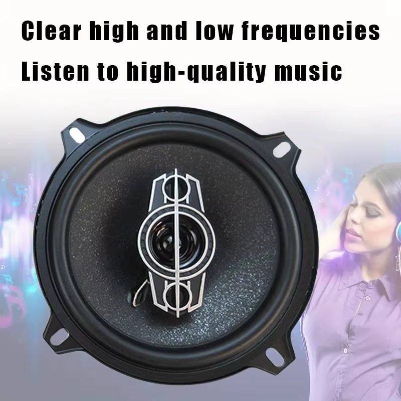 Altavoces coaxiales 5 pulgadas 300 W de 4 vías para coche - imagen 3