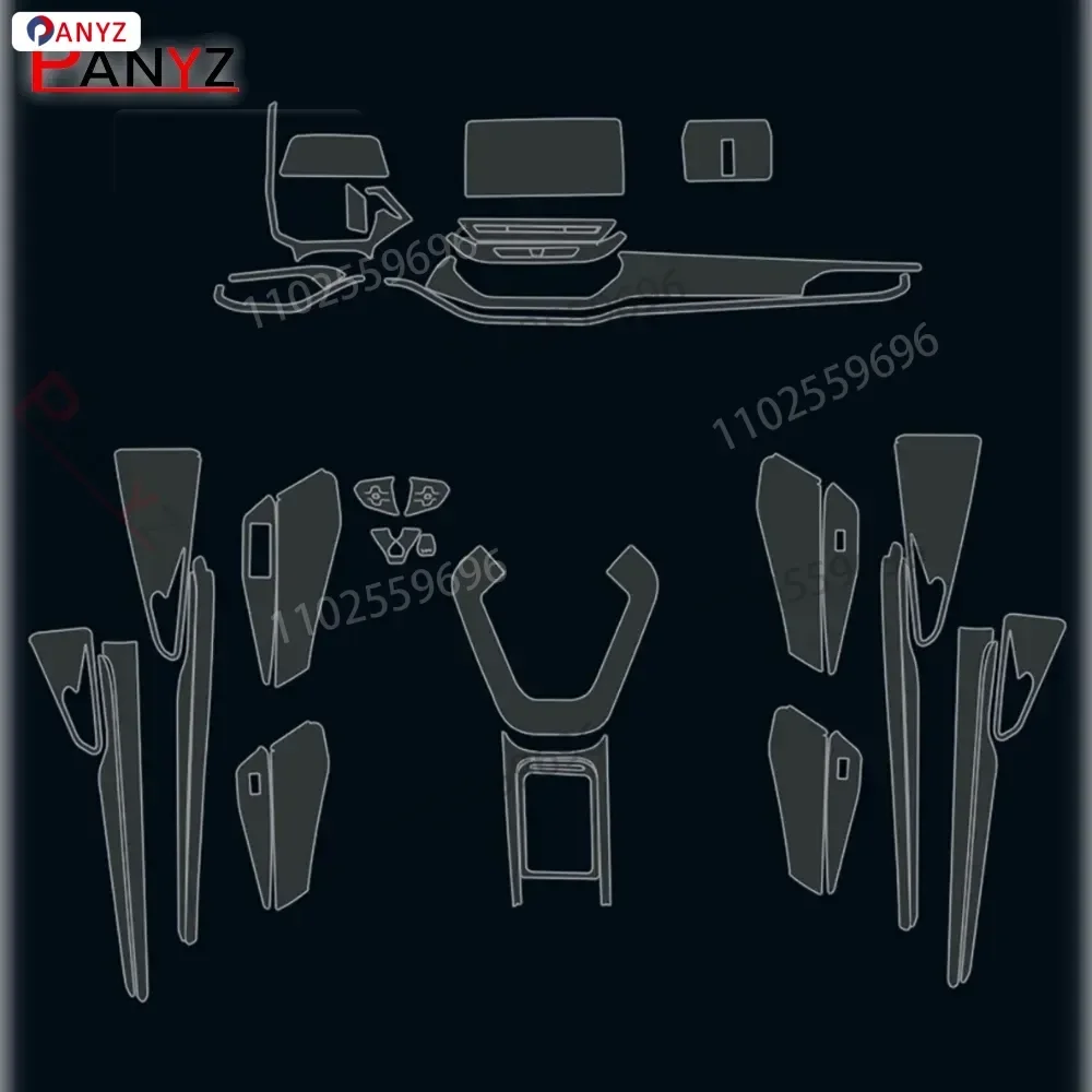 Film protector de TPU brillante para embellecedor interior VW ID.4 GTX