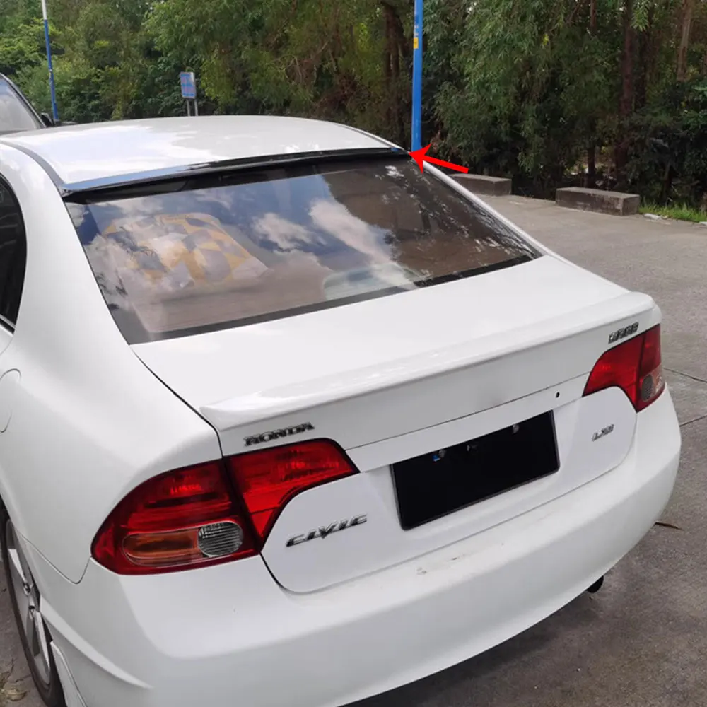 Alerón de techo Honda Civic 4p 2006-2015 plástico ABS - imagen 3