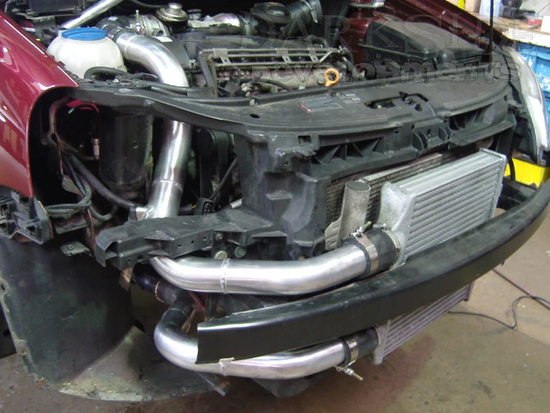 Dimensiones y núcleo del intercooler