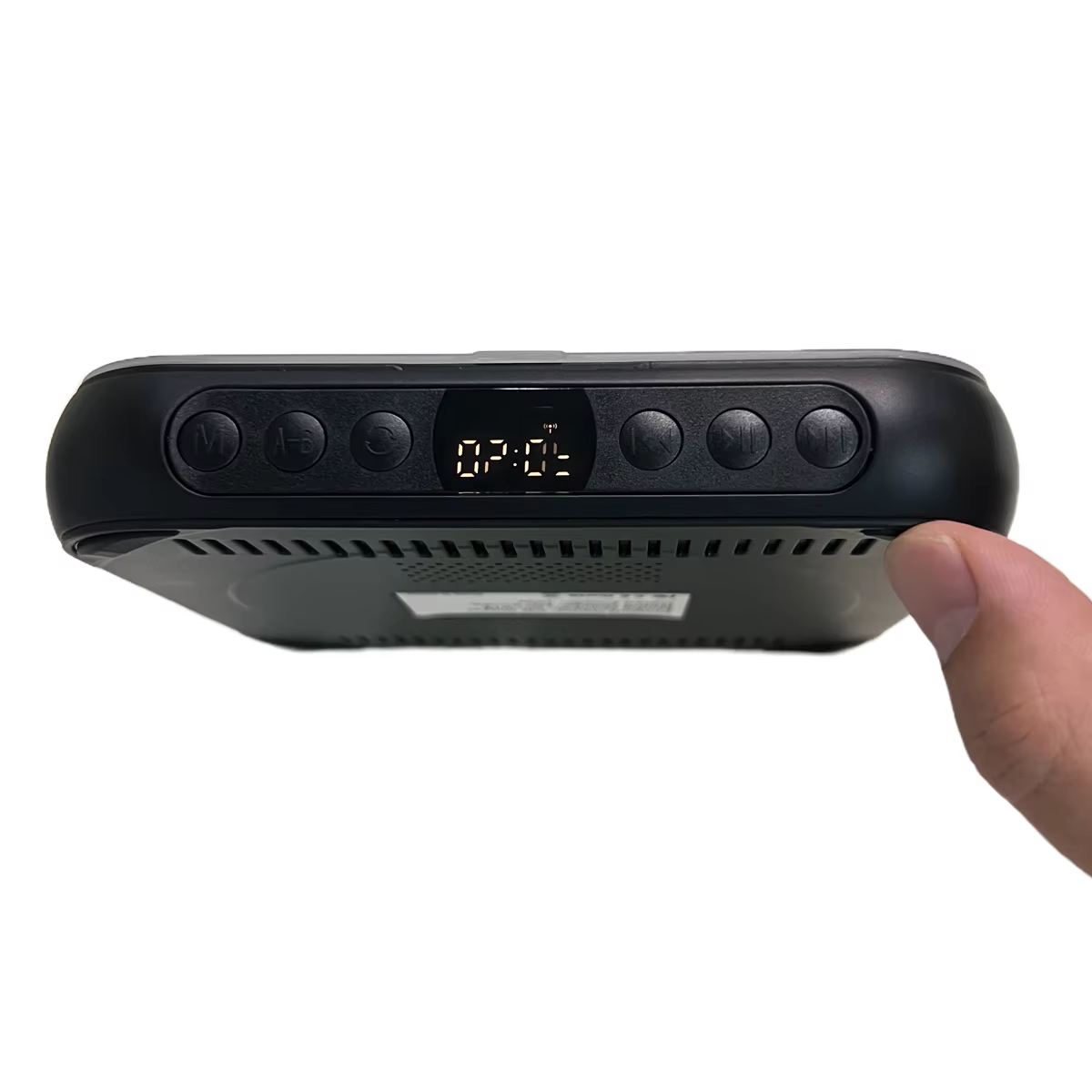 Woopker KC-918 CD Player Portable BT Music Player CD Rechargeable Battery Portable Bluetooth Speaker LCD - imagen 2