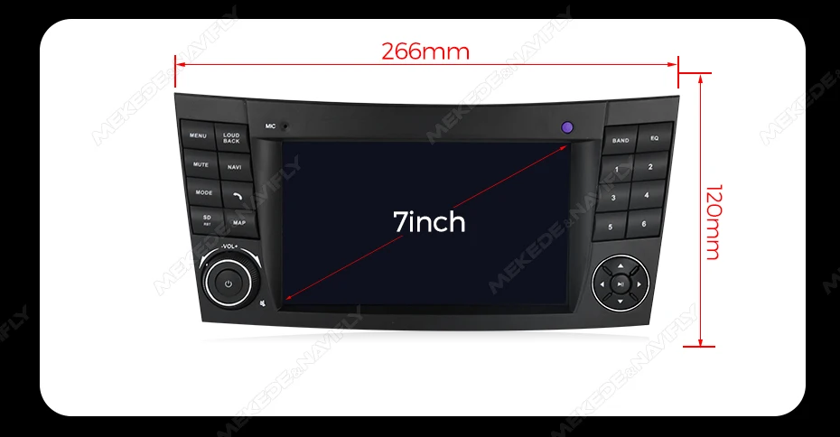 Compatibilidad de la radio multimedia con diferentes modelos Mercedes-Benz