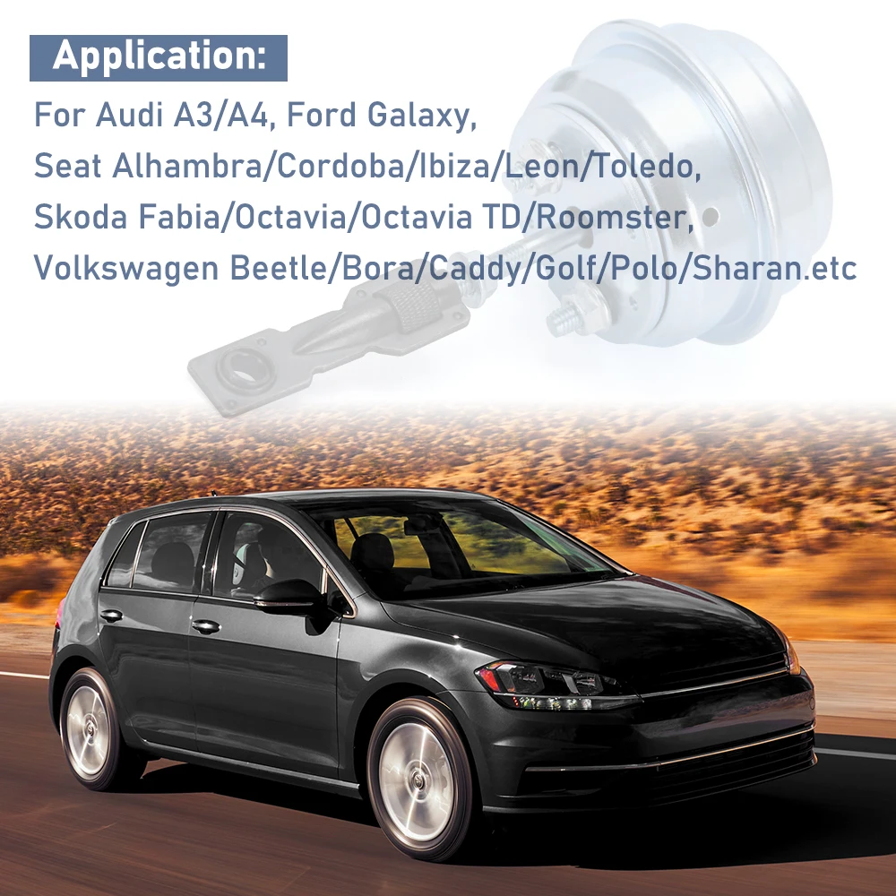 WLR - Actuador de válvula de descarga turbo turbocompresor GT1749V 434855 -0015/ 434855 -15/ 434855   PARA Audi/Volkswagen/Seat/Skoda WLR-TWA02 - imagen 3