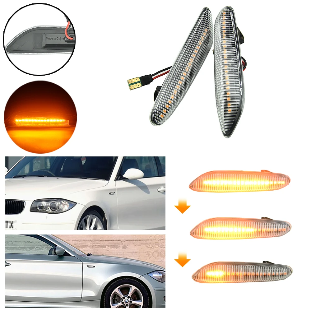 Luz LED dinamica marcador lateral BMW para E60-E93 (2004-2010) - imagen 4