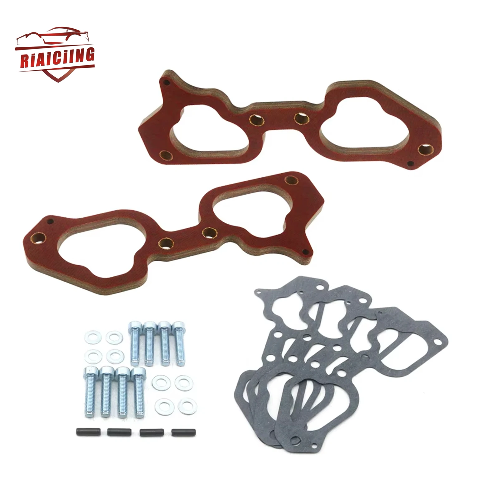 Kit separadores fenólicos de admisión 8 mm Subaru WRX/STI