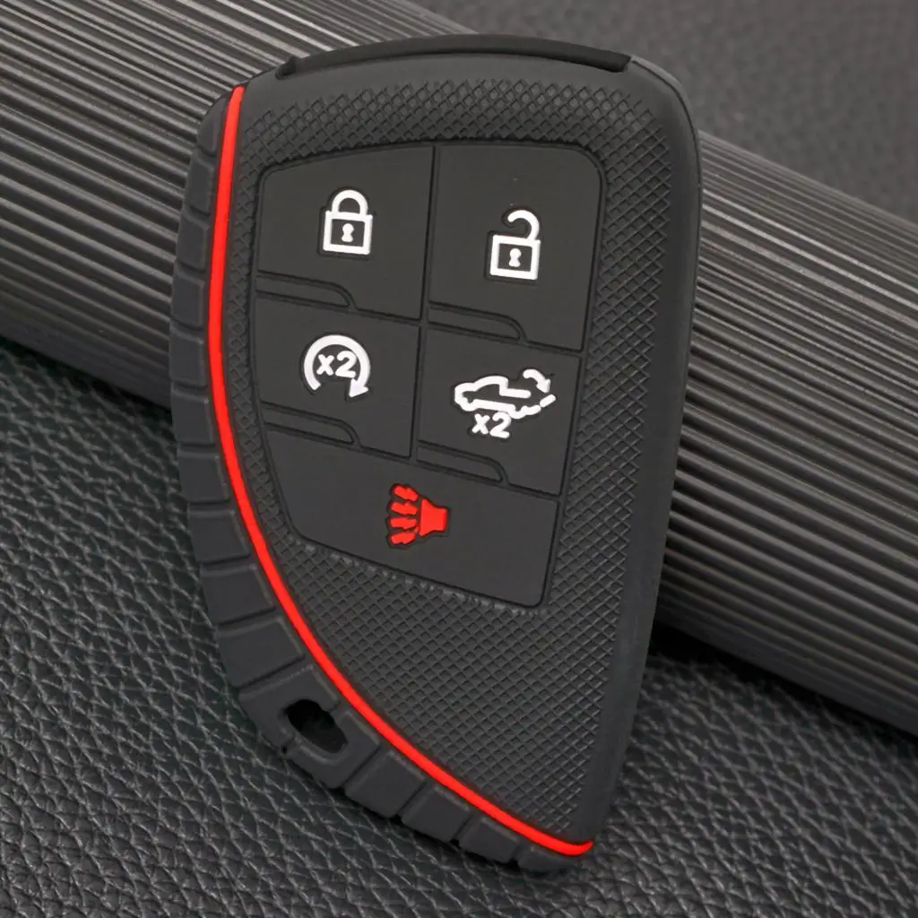 Funda llave silicona 5 botones – Chevrolet Silverado/GMC Sierra - imagen 3