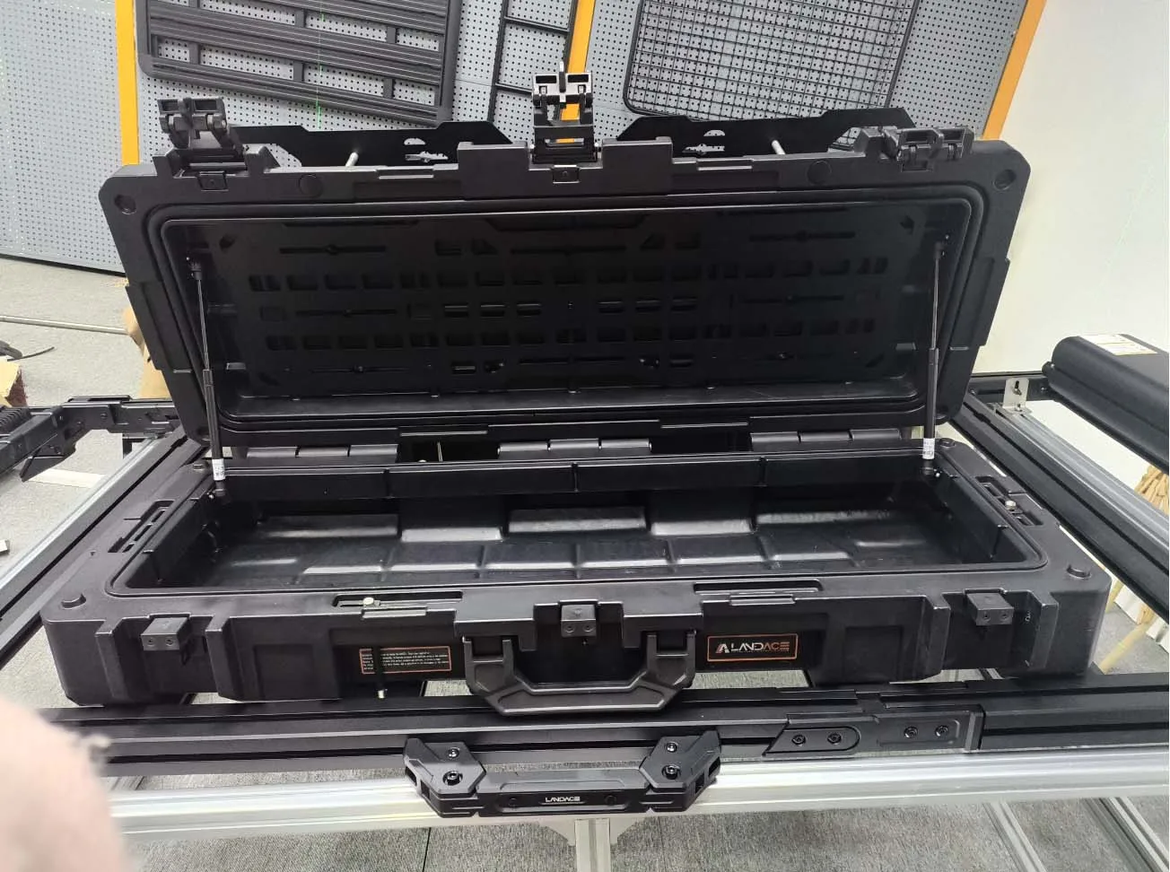 Landace Caja de techo de aluminio para 4x4 con cajones - imagen 3
