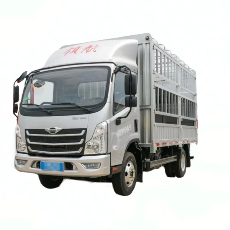 Furgoneta diésel M5 4x2 con carrocería de valla para carga