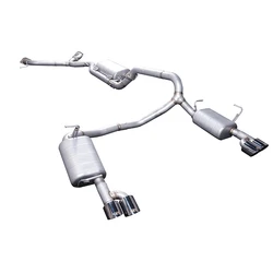 Escape deportivo catback acero inoxidable 4 salidas Nissan Patrol 4.0L
