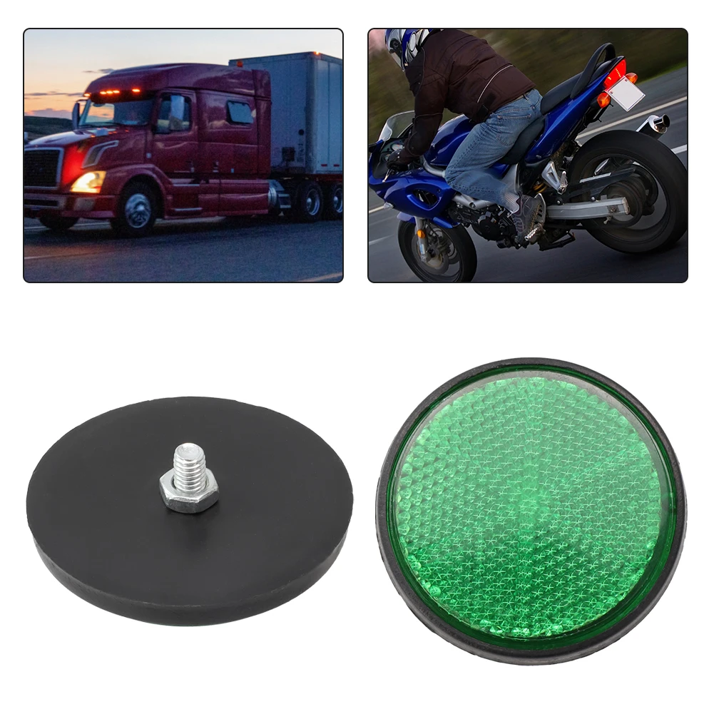 Reflector circular con fijación de tornillo para coche, moto y camión - imagen 5