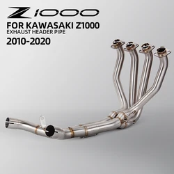 Tubo de enlace de escape inox para Kawasaki Z1000 (2010-2020)