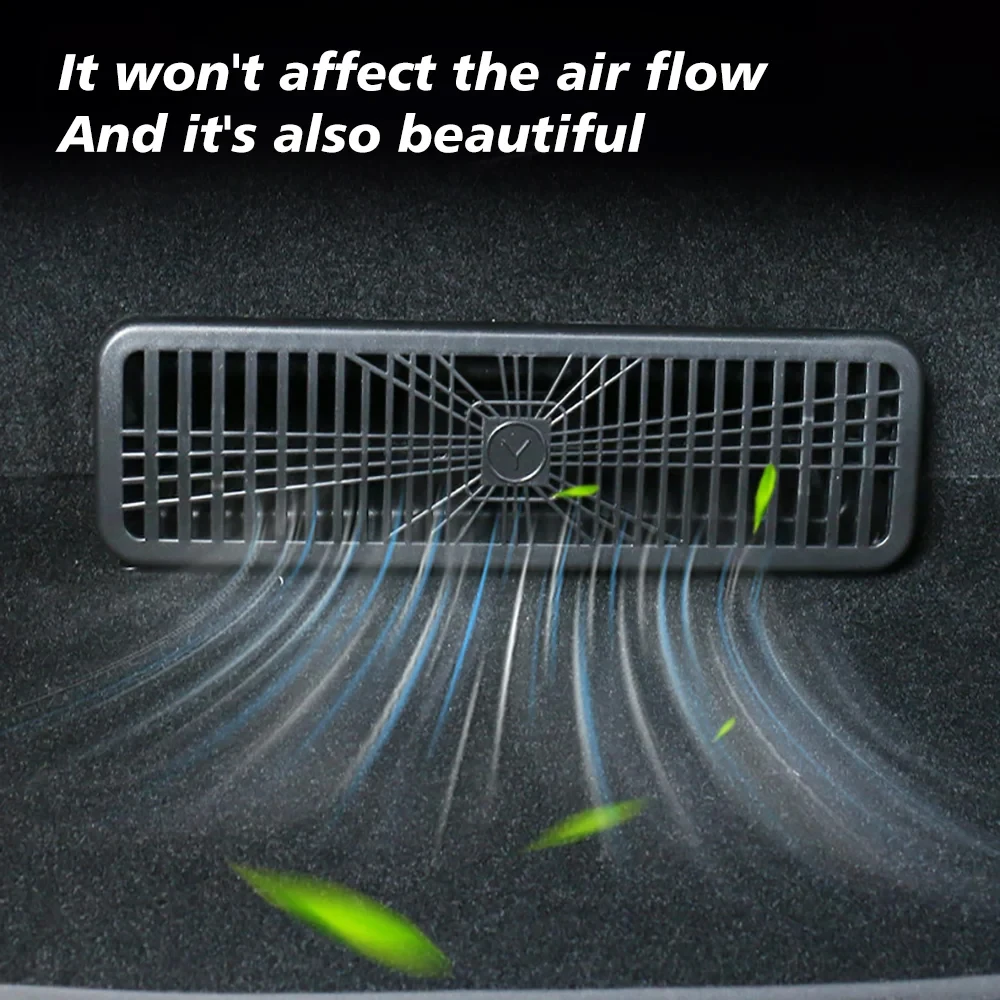 Cubierta protectora rejilla ventilación trasera Tesla Model Y Juniper 2025 - imagen 5