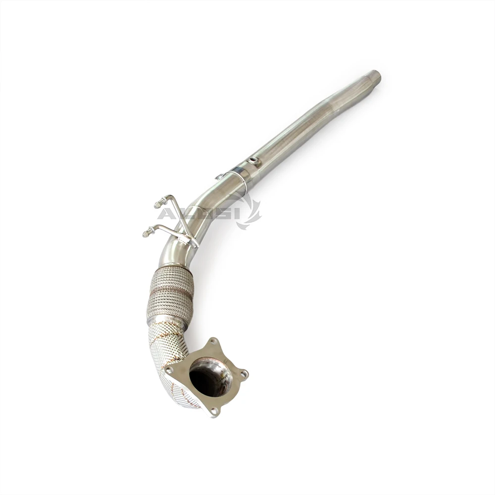 Escape recto de acero inoxidable Audi TT 2.0T 2006-2014 - imagen 3