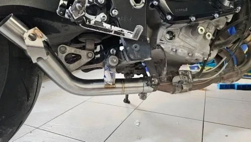 Tubo enlace escape 51mm Suzuki GSXR600 GSXR750 2011-2021 - imagen 2