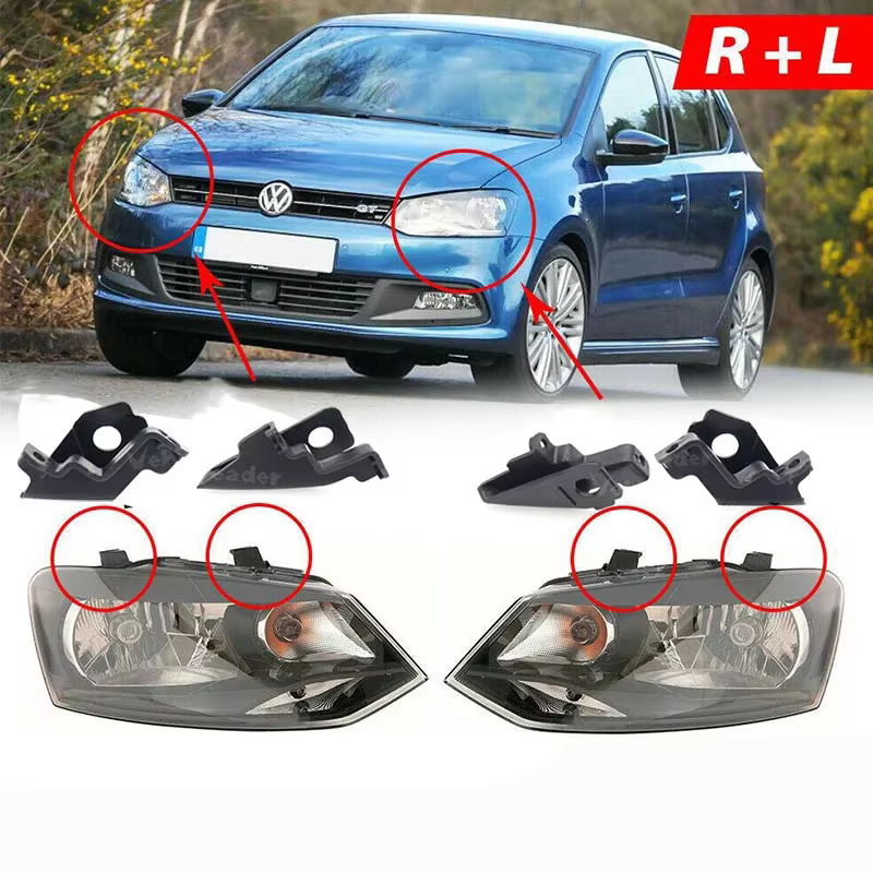 Kit de reparación de soportes de faro VW Polo 2009-2017 - imagen 2