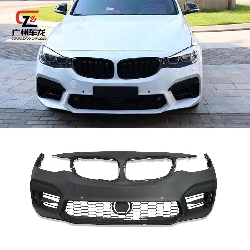 Parachoques delantero PU estilo M5 para BMW Serie 3 GT F34 - imagen 2