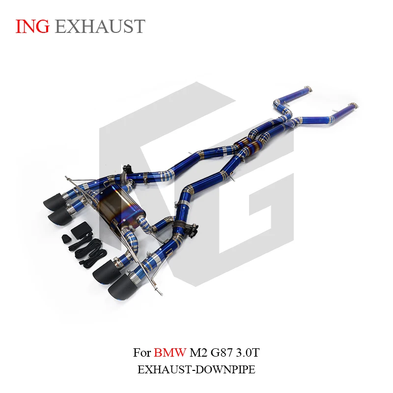 ING Performance Escape Catback electrónico para BMW M2 G87 3.0 Turbo - imagen 3