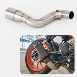 Silenciador con tubo de conexión KTM Duke 200 y RC 200 (2021-22)