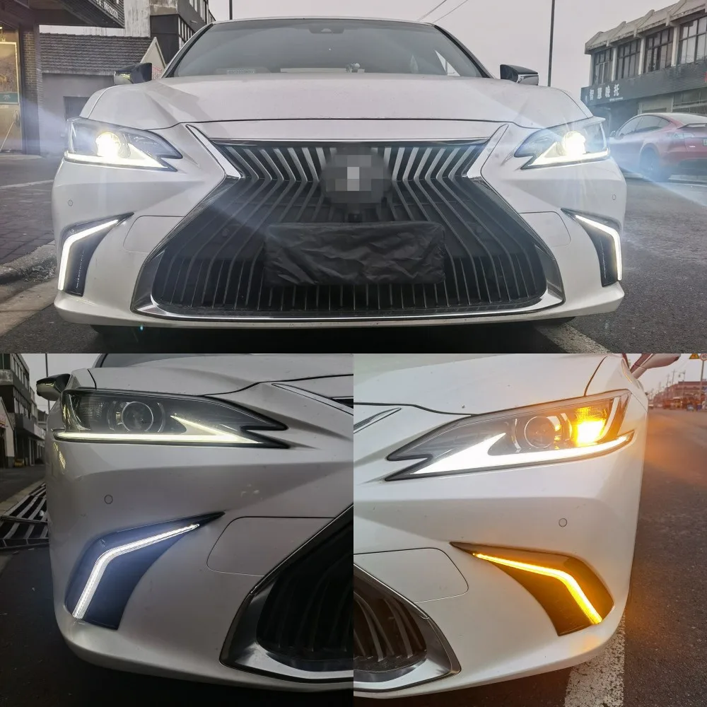 Luz DRL LED dinámica con intermitente para Lexus ES 2018-2022 - imagen 3